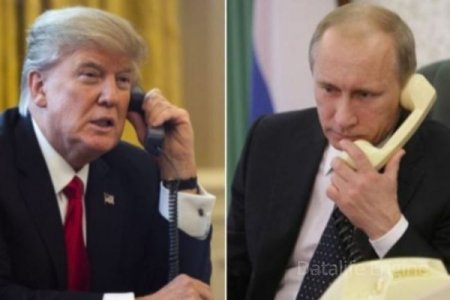 Putin və Tramp arasında yenidən telefon danışığı olub