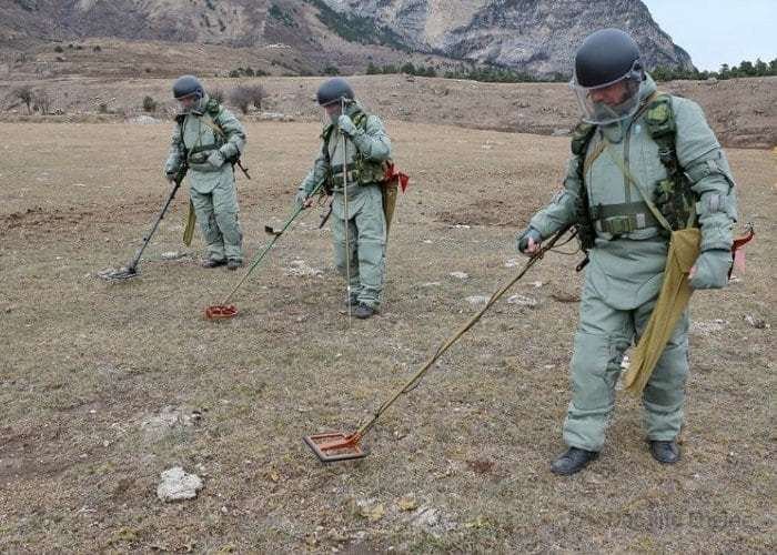 Rusiyalı xilasedicilər Azərbaycan istehkamçılarına pirotexnika işini öyrədəcəklər