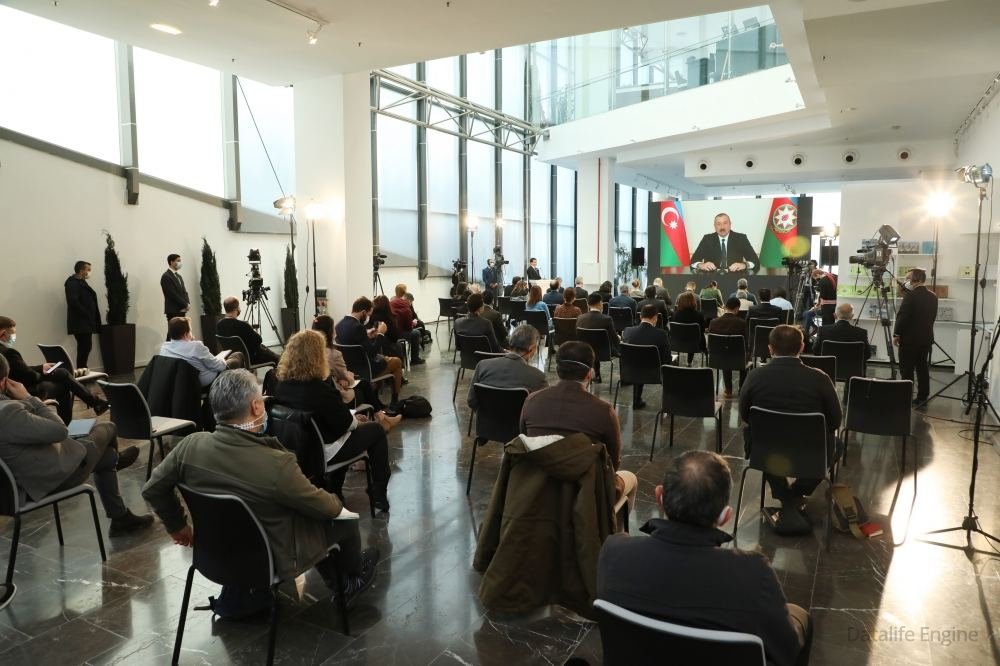 İspandilli KİV-lər Prezident İlham Əliyevin mətbuat konfransını geniş işıqlandırdı