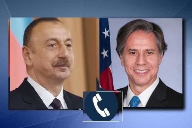 ABŞ dövlət katibi Azərbaycan Prezidenti ilə telefonla danışıb