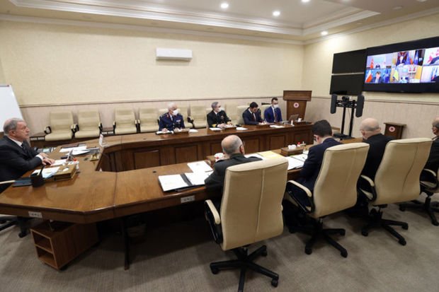 Hulusi Akar beş ölkənin müdafiə nazirlərini topladı Hulusi Akar beş ölkənin müdafiə nazirlərini topladı