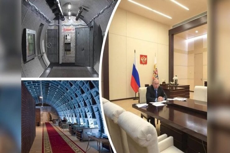 Putinin bunkeri aşkar olundu
