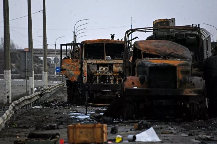 Ukrayna ordusu Rusiyanın 7 tankını məhv etdi Ukrayna ordusu Rusiyanın 7 tankını məhv etdi