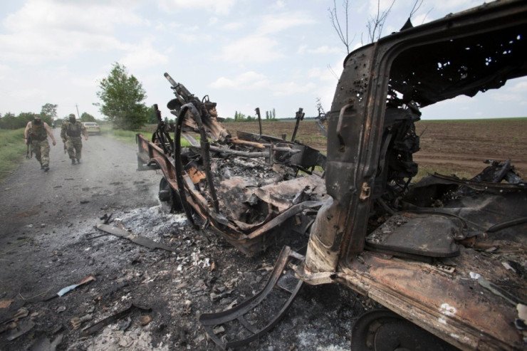 Ukraynada Rusiyaya məxus qırıcı və helikopter vuruldu