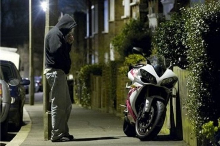 Bakıda motosiklet oğrusututuldu