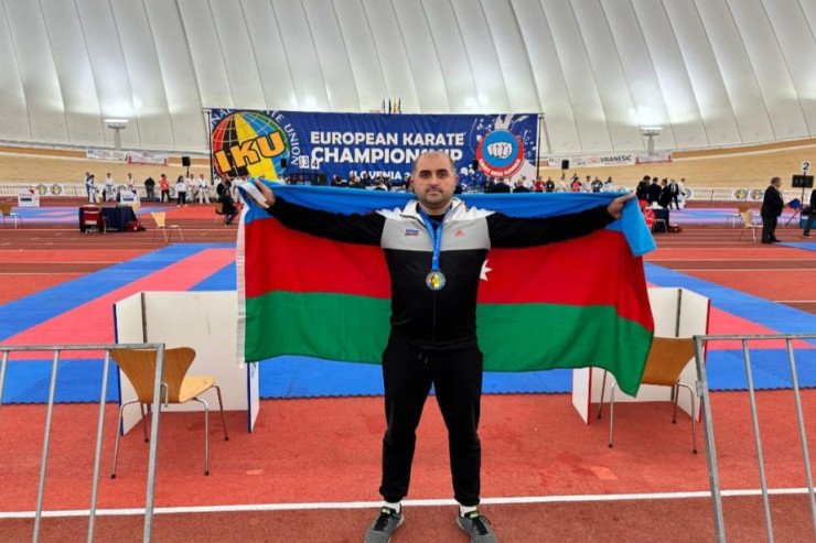 Karateçimiz Avropa çempionatında bürünc medal qazandı