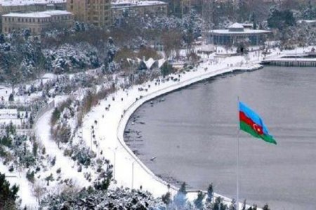 Bakıya qar yağır - FAKTİKİ HAVA