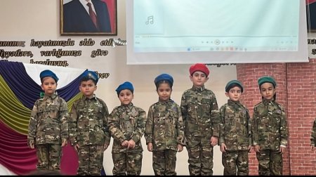 288 nömrəli tam orta məktəbdə Zəfər tədbiri