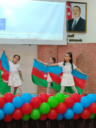 288 nömrəli tam orta məktəbdə Zəfər tədbiri